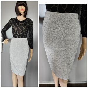 Speckled Pencil Skirt